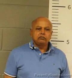 Mugshot of Bharatkumar Patel booked in St Clair County, Alabama on October 6, 2026