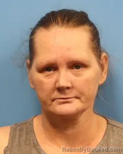 Mugshot of ANGELA BUCHANAN booked in Shelby County, Alabama on April 22, 2026