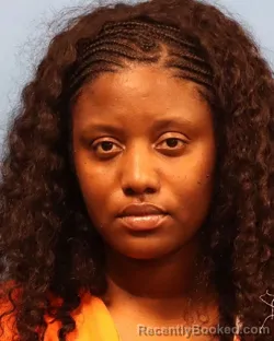 Mugshot of DESTINY SAMONE SAMUELS booked in Shelby County, Alabama on June 23, 2026