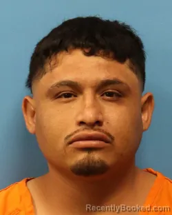 Mugshot of Juan Antonio Vargas Torres booked in Shelby County, Alabama on August 14, 2026