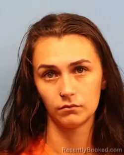 Mugshot of Haley Michelle Pogue booked in Shelby County, Alabama on August 29, 2026