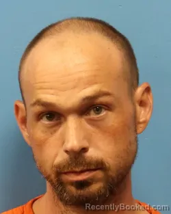 Mugshot of Thomas Adam Huff booked in Shelby County, Alabama on October 2, 2026