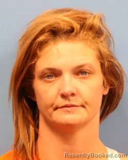 Mugshot of Ashley Ann Lykes booked in Shelby County, Alabama on October 8, 2026