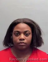 Mugshot of Demetria Inellielee Johnson booked in Talladega County, Alabama on September 4, 2026