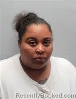 Mugshot of Tiefa Rashunne Sanders booked in Talladega County, Alabama on September 5, 2026