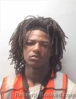 Mugshot of Larrion Kendarius Garrett booked in Talladega County, Alabama on September 30, 2026
