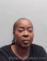 Mugshot of Evelyn Charmaine Rutledge booked in Talladega County, Alabama on September 6, 2026