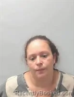 Mugshot of STACEY MICHELLE ELLISON booked in Talladega County, Alabama on June 23, 2026