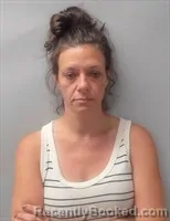Mugshot of AMANDA NICOLE COOK booked in Talladega County, Alabama on July 9, 2026