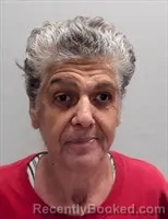 Mugshot of Nelia Fatima Aguiar booked in Talladega County, Alabama on September 1, 2026