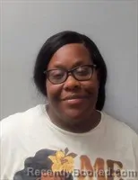 Mugshot of Carmeshia Francine Chatman booked in Talladega County, Alabama on August 3, 2026