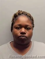 Mugshot of Denesha Nicole Davis booked in Talladega County, Alabama on September 29, 2026
