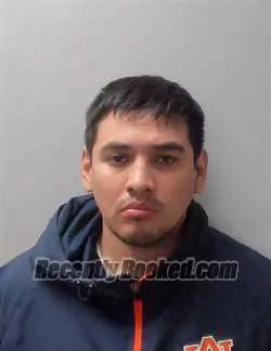 Booking photo from Talladega County, Alabama