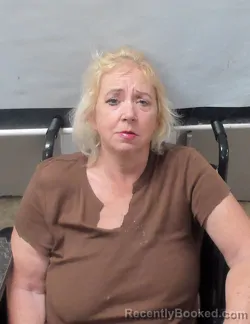 Mugshot of MELISSA KAY HARRINGTON booked in Talladega County, Alabama on April 3, 2026