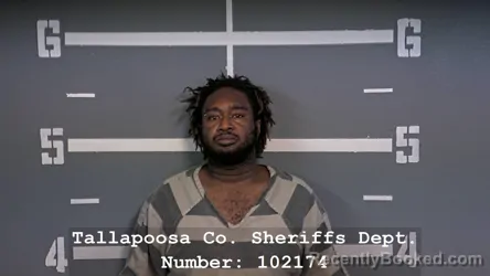Mugshot of Carlton Dewayne Dejarnette booked in Tallapoosa County, Alabama on September 30, 2026
