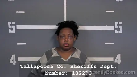 Mugshot of OLIVIA MARIA HEARD booked in Tallapoosa County, Alabama on July 9, 2026