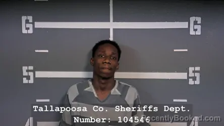 Mugshot of JAKERIOUS RONTRELL SIMMONS booked in Tallapoosa County, Alabama on April 23, 2026