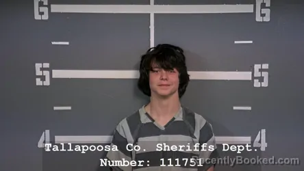 Mugshot of HAEDEN RIVER ROBINSON booked in Tallapoosa County, Alabama on March 18, 2026