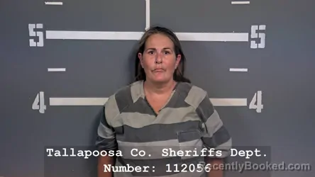 Booking photo from Tallapoosa County, Alabama