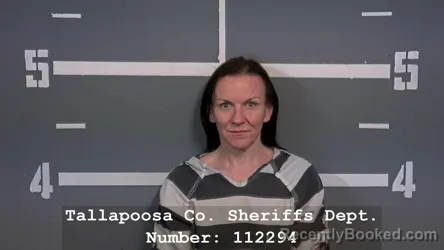 Mugshot of CRYSTAL MARIE LACKEY booked in Tallapoosa County, Alabama on March 20, 2026