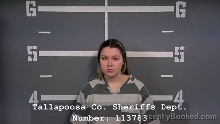 Mugshot of CARA ELIZABETH JOHNS booked in Tallapoosa County, Alabama on March 30, 2026