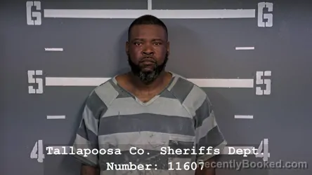 Mugshot of DERRICK JAROD HARRIS booked in Tallapoosa County, Alabama on April 1, 2026