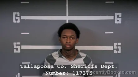 Mugshot of ANTAVIOUS JAKEL SAMUELS booked in Tallapoosa County, Alabama on April 24, 2026