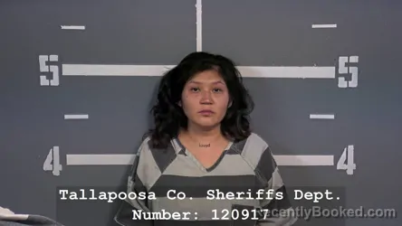 Mugshot of CORRINA MARIE SOTO booked in Tallapoosa County, Alabama on March 8, 2026