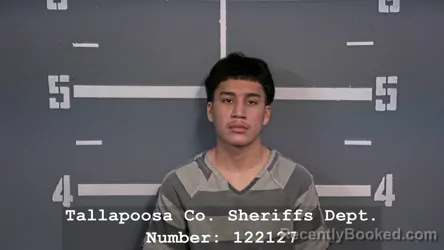 Mugshot of DANIEL MORALES booked in Tallapoosa County, Alabama on March 7, 2026