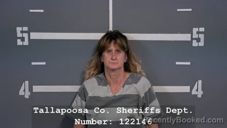 Mugshot of SHAWNA FRANKS booked in Tallapoosa County, Alabama on March 9, 2026