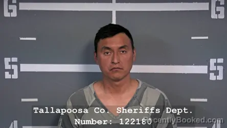 Mugshot of ELISEO LOPEZ OLVERA booked in Tallapoosa County, Alabama on March 12, 2026