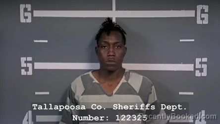 Mugshot of DOMINQUE MARQUISE JUDGE booked in Tallapoosa County, Alabama on March 28, 2026