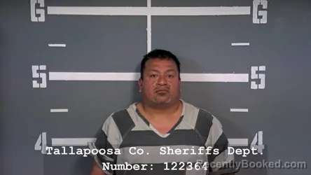 Mugshot of ALFONSO MENDOZA RAMIREZ booked in Tallapoosa County, Alabama on April 4, 2026