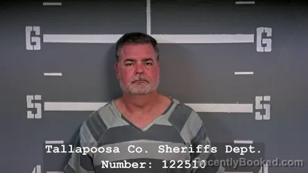 Mugshot of EDWARD WEBSTER REECE booked in Tallapoosa County, Alabama on April 24, 2026