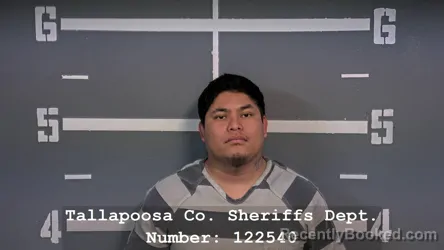 Mugshot of PABLO MENDEZ booked in Tallapoosa County, Alabama on April 28, 2026