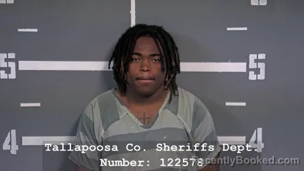 Mugshot of JAYDEN ALEXANDER ROBERTSON booked in Tallapoosa County, Alabama on May 2, 2026