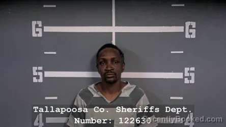 Mugshot of DERRICK TERRELL COLEMAN booked in Tallapoosa County, Alabama on May 10, 2026