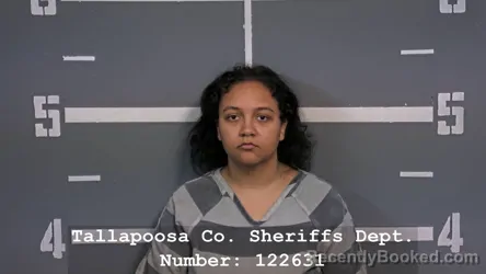 Mugshot of Kiersten Taylor Allen booked in Tallapoosa County, Alabama on August 28, 2026