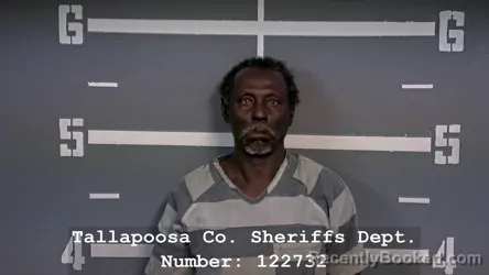 Mugshot of JAMES KENNETH THOMAS booked in Tallapoosa County, Alabama on May 21, 2026