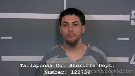 Mugshot of CARLOS ANDRES TORRESPENA booked in Tallapoosa County, Alabama on May 21, 2026