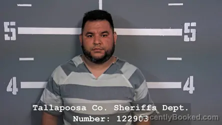 Mugshot of FRANCISCO ORTIZ booked in Tallapoosa County, Alabama on June 16, 2026