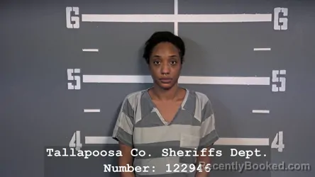 Mugshot of KALESHIA RENAE HARRELL booked in Tallapoosa County, Alabama on June 23, 2026