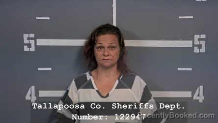 Mugshot of ALISHA SUE HOOD booked in Tallapoosa County, Alabama on June 24, 2026