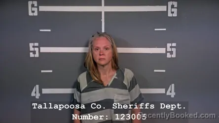 Mugshot of SARAH NELL PARISH NOBBLEY booked in Tallapoosa County, Alabama on July 3, 2026