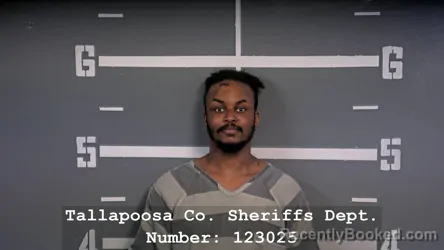 Mugshot of ANTAIVIO DEVONTAE STAFFORD booked in Tallapoosa County, Alabama on July 7, 2026