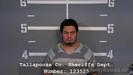 Mugshot of Jose Daniel Rosales Hernandez booked in Tallapoosa County, Alabama on August 24, 2026