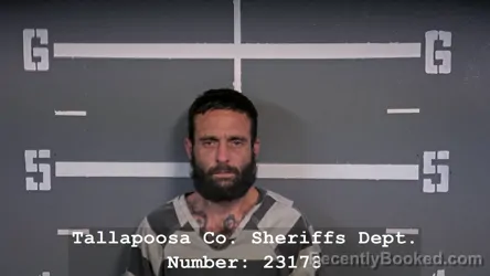 Booking photo from Tallapoosa County, Alabama