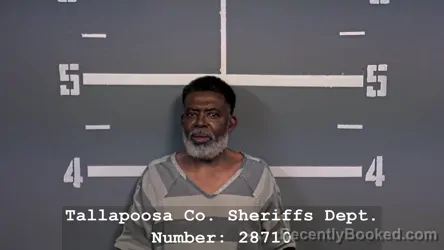 Mugshot of Micheal Calvin Odem booked in Tallapoosa County, Alabama on August 20, 2026