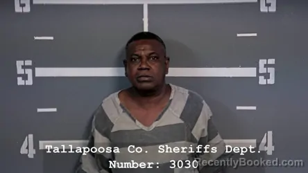 Mugshot of Maurice Wilkerson booked in Tallapoosa County, Alabama on September 26, 2026