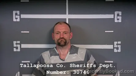 Mugshot of SCOTT DWAYNE SMITH booked in Tallapoosa County, Alabama on March 23, 2026